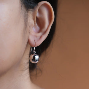 Simple ball drop earring