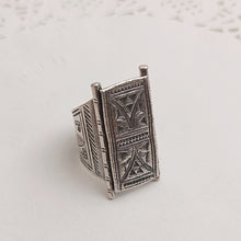 Egytian silver ring