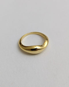 Gold plated dip ring