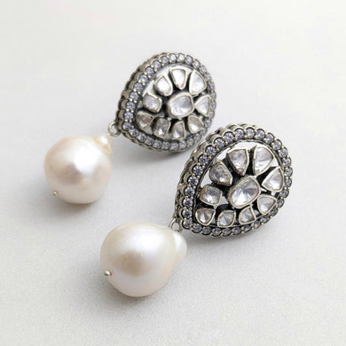 Victorian Polki earrings