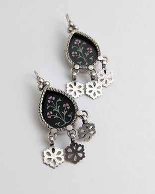Hand painted earrings