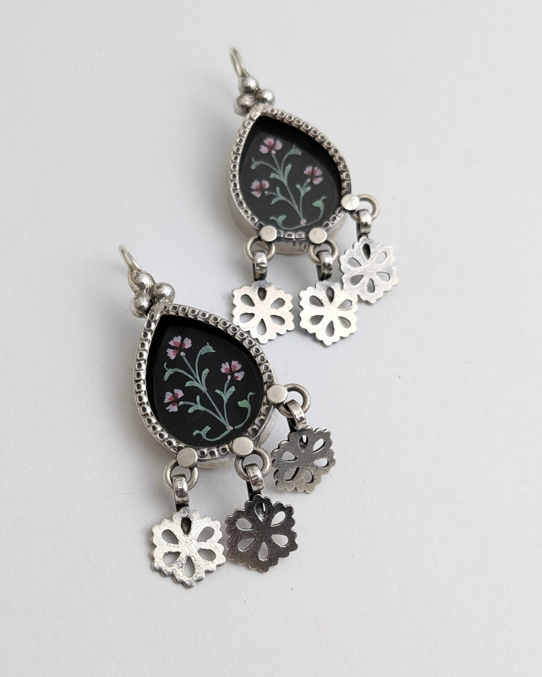 Hand painted earrings