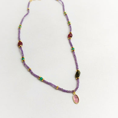 Amethyst  necklace