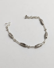 Silver charm bracelet