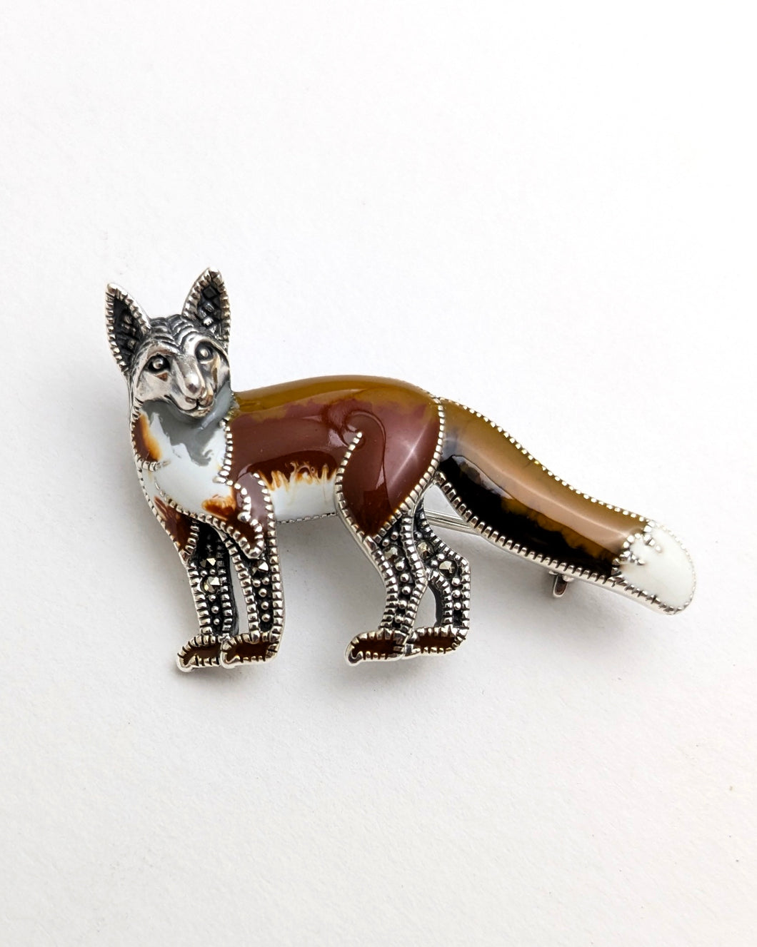 Fox broach cum pendant