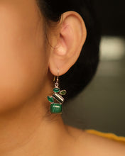 Multi stone earrings