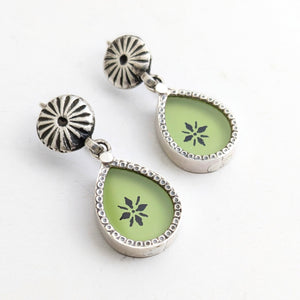 Hand painted earrings