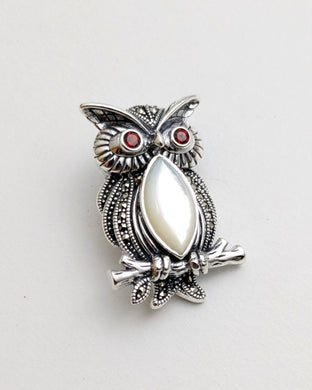 Owl broach cum pendant