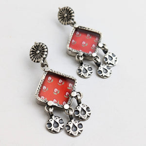 Hand painted earrings