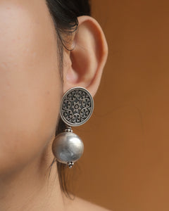 Ball drop earrings