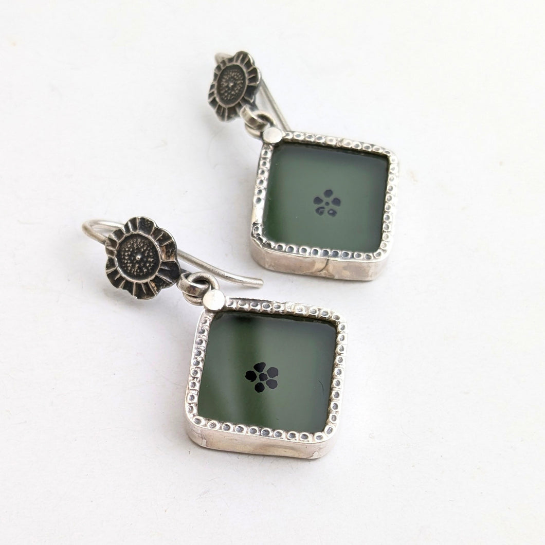 Hand painted earrings
