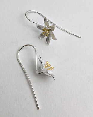 Floral earrings