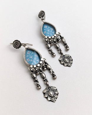 Hand painted earrings