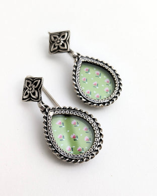 Hand painted earrings