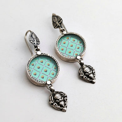 Hand painted earrings