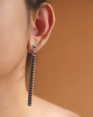Silver dangler