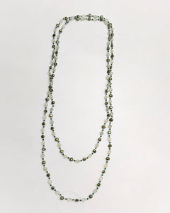 Prehnite neckalce