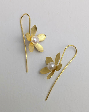 Floral earrings