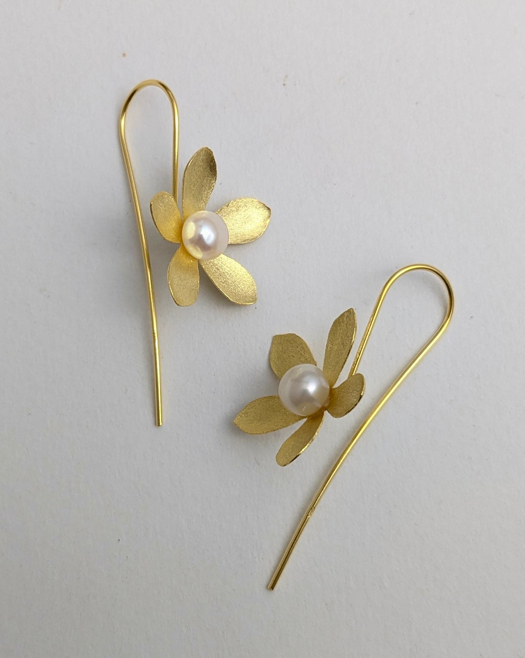 Floral earrings
