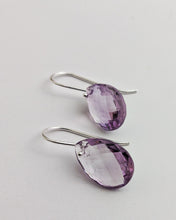 Amethyst earrings