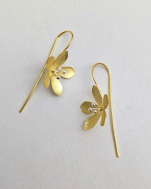 Floral earrings