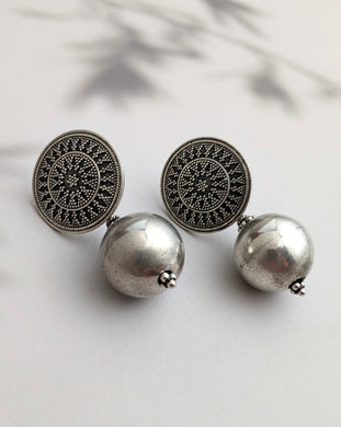 Ball drop earrings