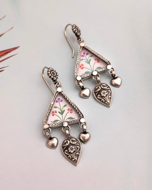 Hand painted earrings