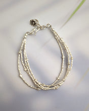 Silver charm bracelet