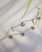 Silver charm bracelet
