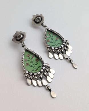 Hand painted earrings