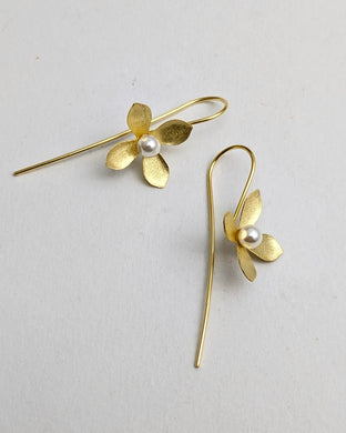 Floral earrings