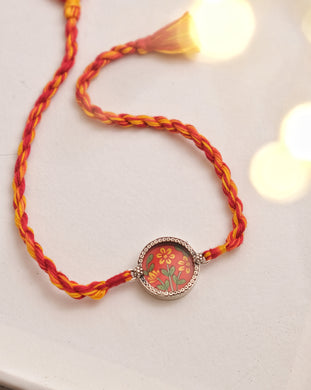 SILVER RAKHI