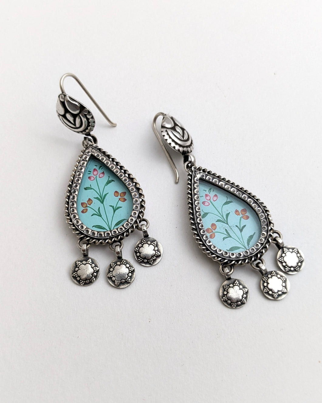 Hand painted earrings