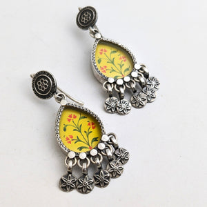 Hand painted earrings
