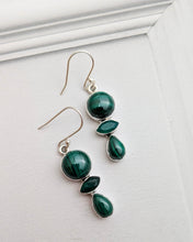 Multi stone earrings