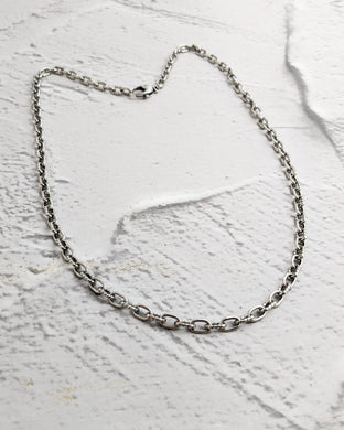 Silver link chain