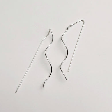 Needle and thread quirky earrings