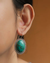 Silver and Turquiose earrings