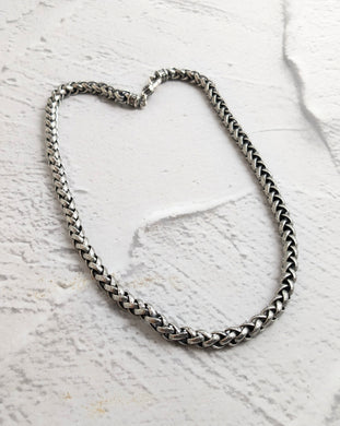 Round link chain
