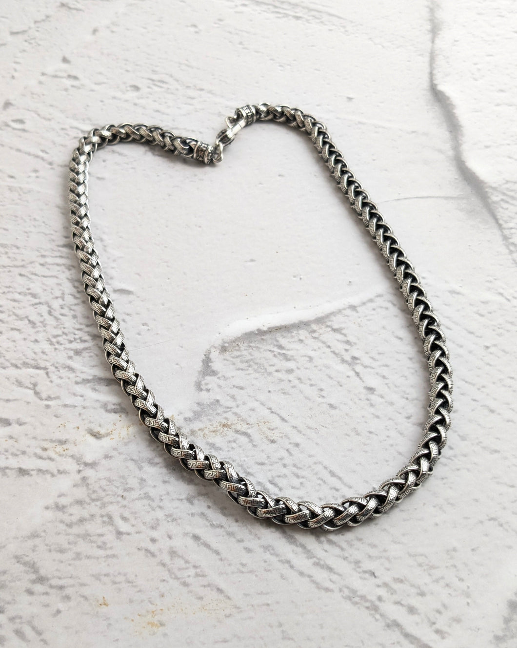 Round link chain