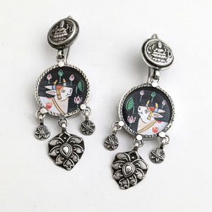 Hand painted earrings