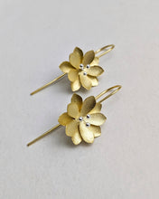 Floral earrings