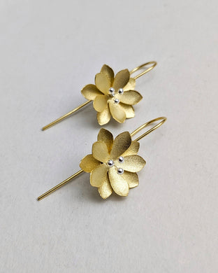 Floral earrings