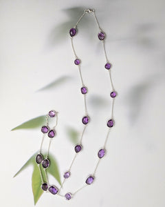 Amethyst necklace