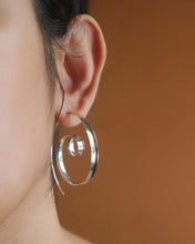 Eternal hoop earrings