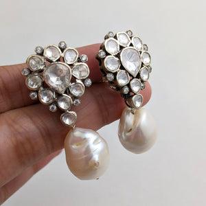 Victorian Polki earrings