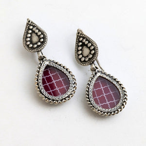 Hand painted earrings