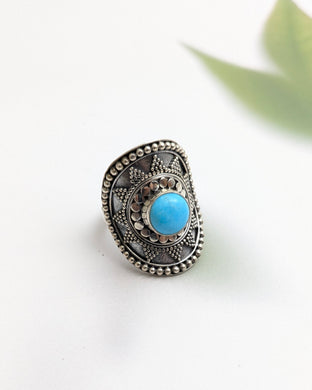 Fine rawa turquiose ring