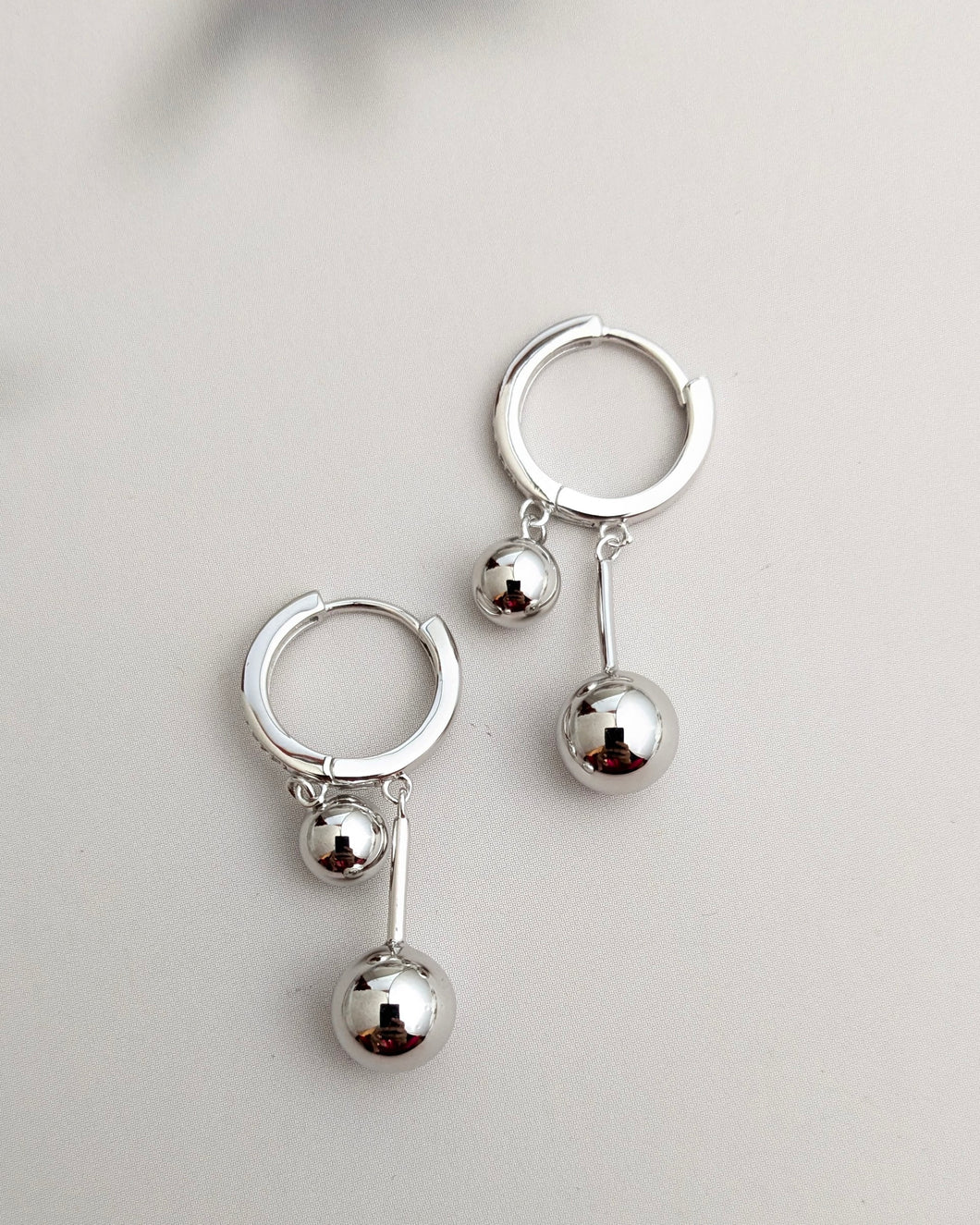 Silver danglers