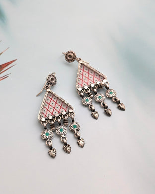 Hand painted earrings